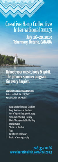 International Harp Collective held in Tobermory, ON.